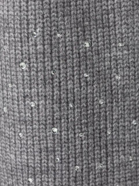 Guess szalik damski kolor szary z aplikacją AW5214 POL03