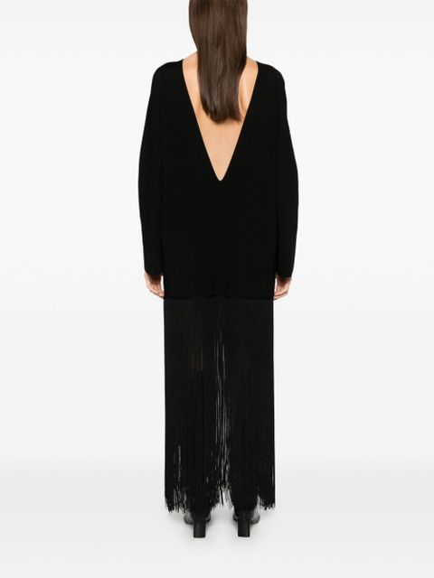 KHAITE Paley maxi dress - Black