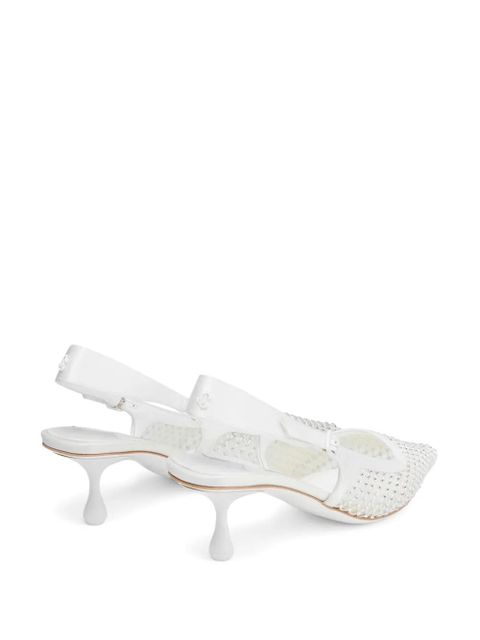 Jimmy Choo 50mm Amel pumps - White - zdjęcie produktu nr 2