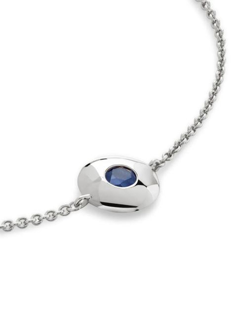 Monica Vinader September Sapphire Birthstone bracelet - Silver