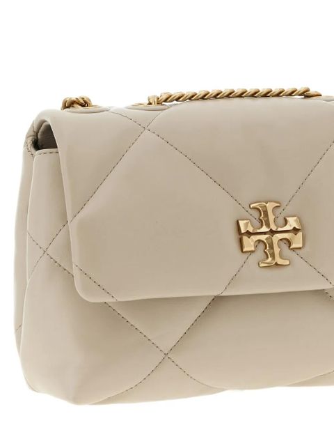 Tory Burch small Kira diamond-quilted cross body bag - Neutrals
