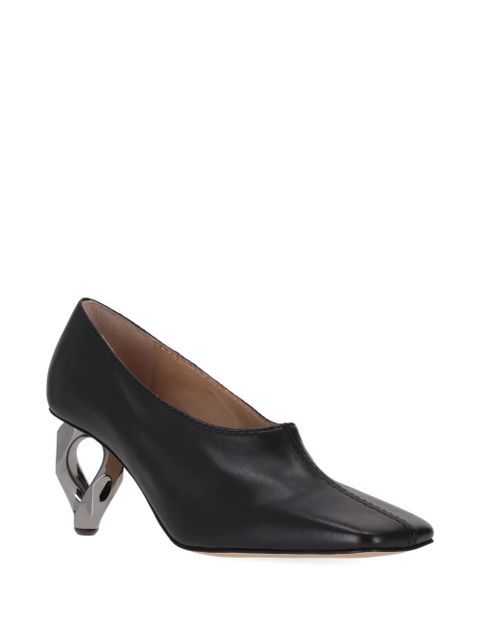 JW Anderson pointed-toe heeled pumps - Black - zdjęcie produktu nr 2