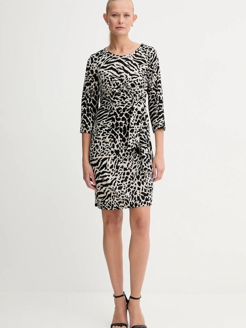 Morgan sukienka kolor czarny mini rozkloszowana REOL - zdjęcie produktu nr 2