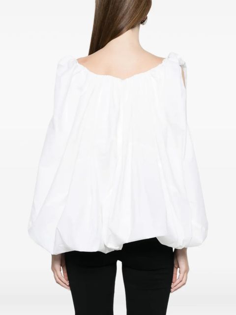 Jacquemus square-neck top - White