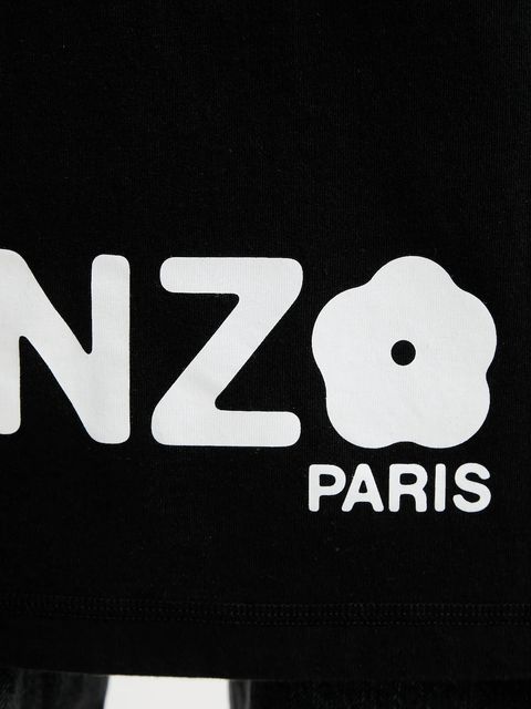 Kenzo t-shirt bawełniany damski kolor czarny FF52RO7914SG