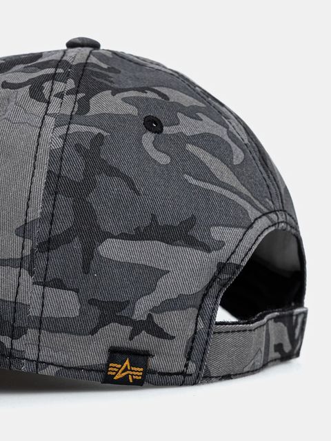 Alpha Industries czapka z daszkiem bawełniana VLC Cap Camo - zdjęcie produktu nr 2