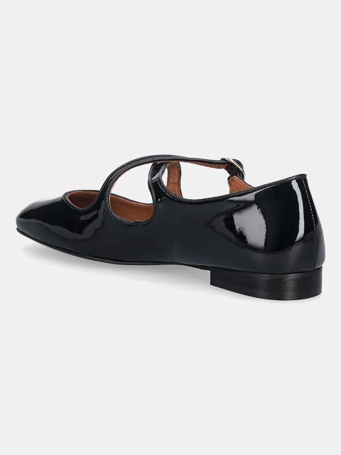 Jonak baleriny skórzane DUCKY kolor czarny 3600202