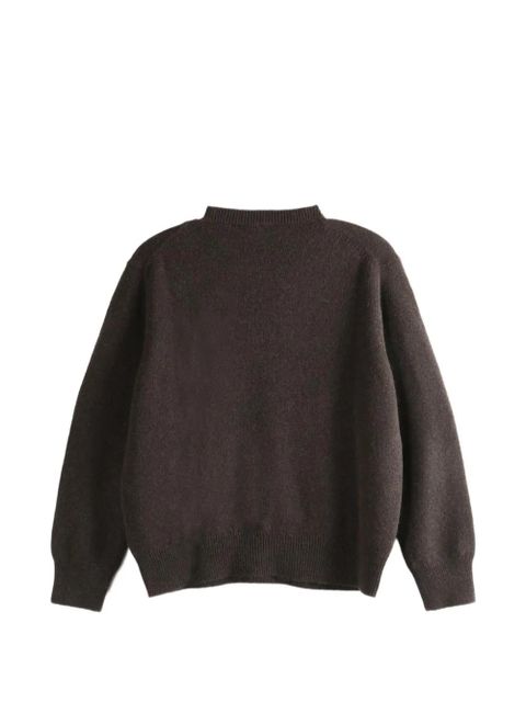 The Row crew-neck long-sleeve sweater - Brown - zdjęcie produktu nr 2
