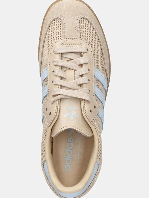 adidas Originals sneakersy Samba OG damskie kolor beżowy JR8168