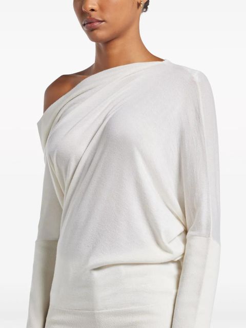 TOM FORD off-the-shoulder sweater - White