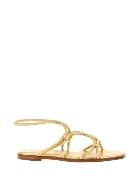 Gianvito Rossi ankle-strap sandals - Gold - zdjęcie produktu nr 1