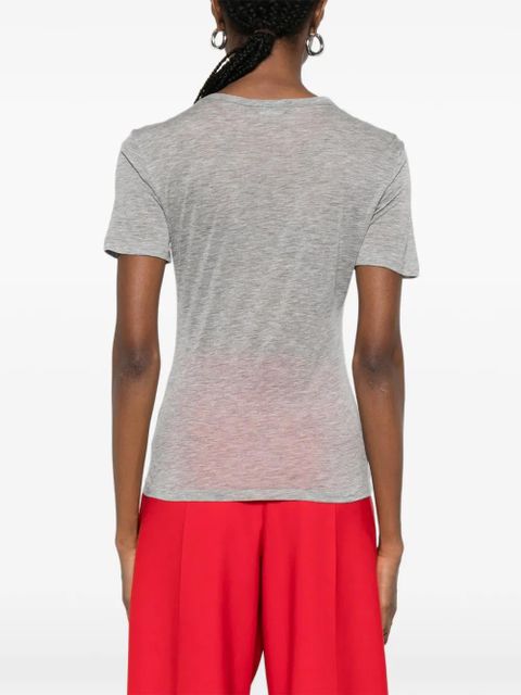 ANINE BING Sylvie short-sleeve crew neck T-shirt - Grey