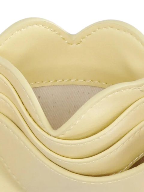 Vivienne Westwood Pu smooth heart card case - Yellow