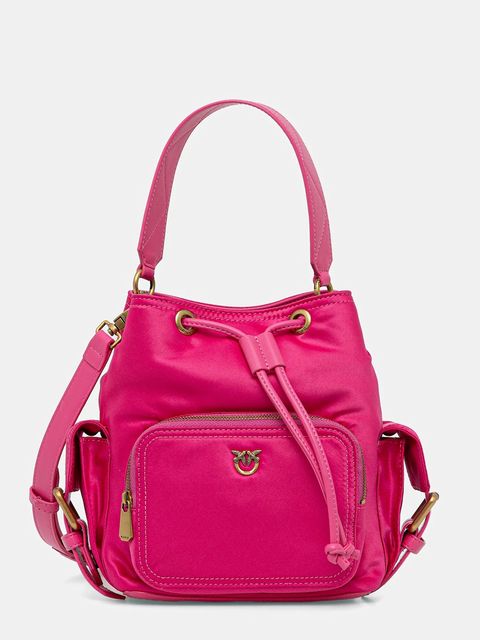 Pinko torebka kolor różowy 105112 A2PC - zdjęcie produktu nr 1