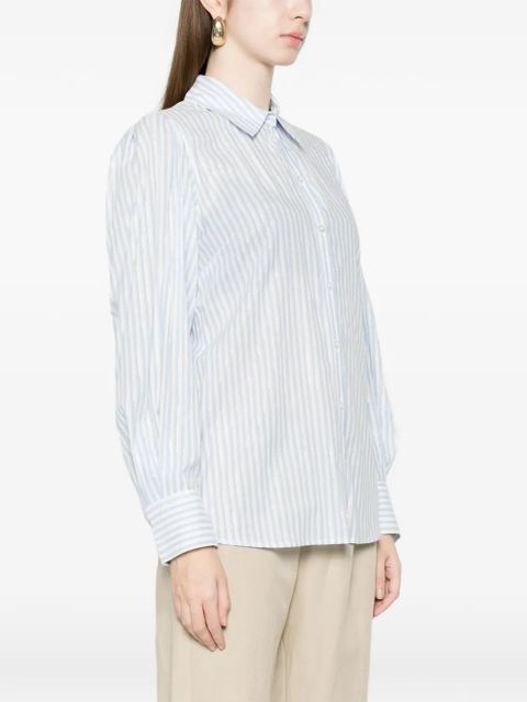 TWINSET striped-pattern shirt - Blue