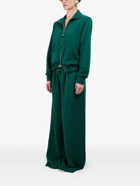 Rowen Rose wide-leg trousers - Green