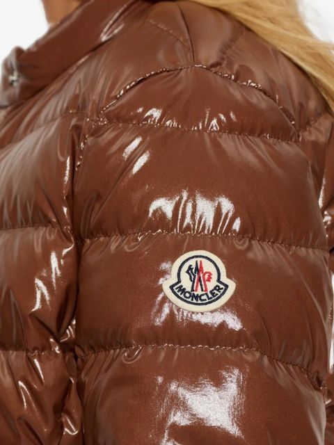 Moncler Papillon quilted jacket - Brown