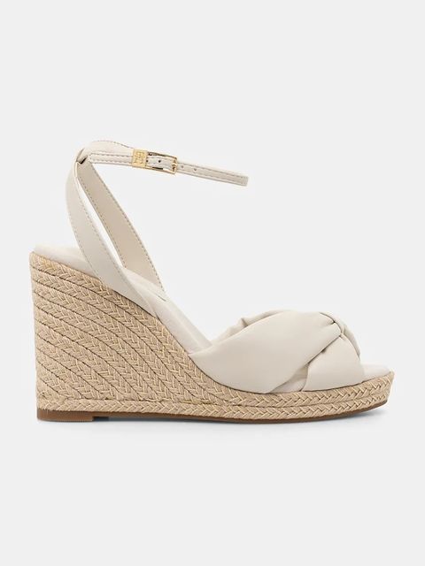 Tommy Hilfiger sandały TH BOW HIGH CORK WEDG - zdjęcie produktu nr 1