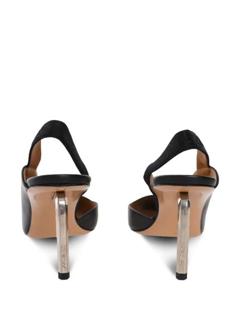 Off-White Allen Frame slingback pumps - Black