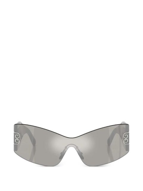 Dolce & Gabbana jewel square-frame sunglasses - Black - zdjęcie produktu nr 1