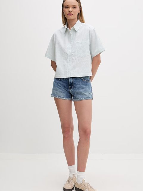 Guess Jeans koszula damska bawełniana z elastanem - zdjęcie produktu nr 1