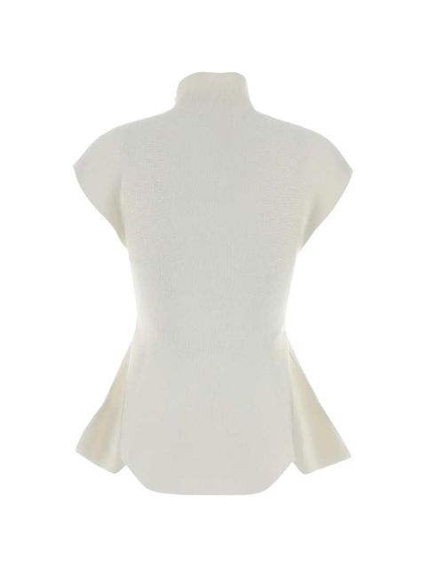 KHAITE Andra knitted top - Neutrals - zdjęcie produktu nr 2