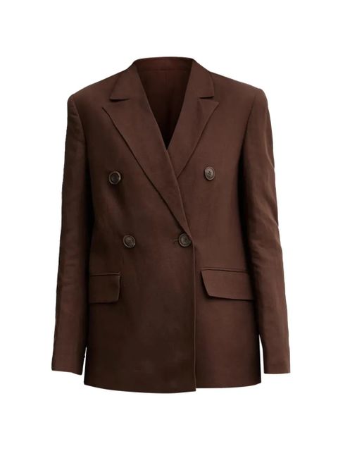 TWINSET double-breasted blazer - Brown - zdjęcie produktu nr 1