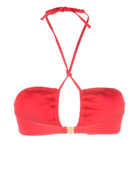 Moschino halterneck bikini top - Red - zdjęcie produktu nr 2