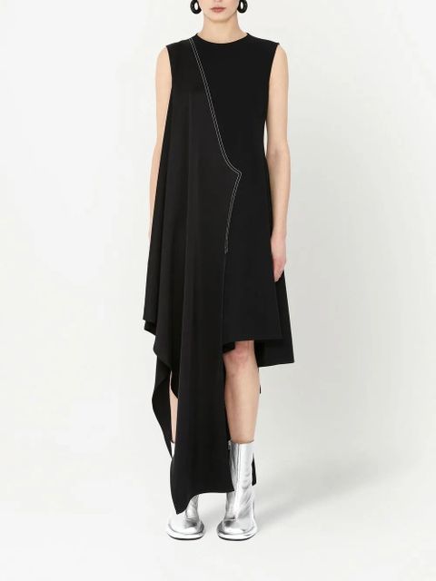 JW Anderson sleeveless asymmetric dress - Black - zdjęcie produktu nr 2