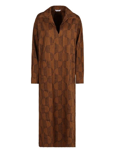 Max Mara cotton Edwige dress - Brown - zdjęcie produktu nr 1