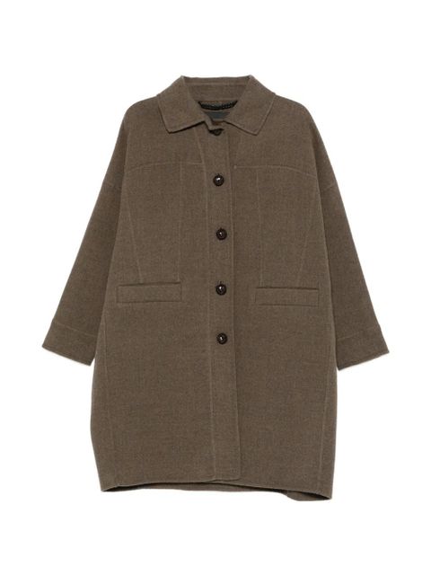 Max Mara Apotema pocket button coat - Brown - zdjęcie produktu nr 1