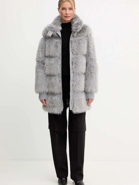 Patrizia Pepe sweter z dodatkiem wełny damski kolor czarny lekki z półgolfem 2K0351 K9O3A