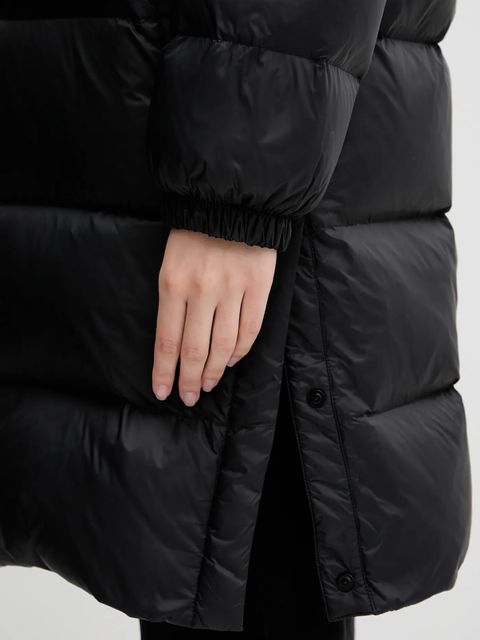 Calvin Klein Jeans kurtka puchowa kolor czarny zimowa LV047D502G