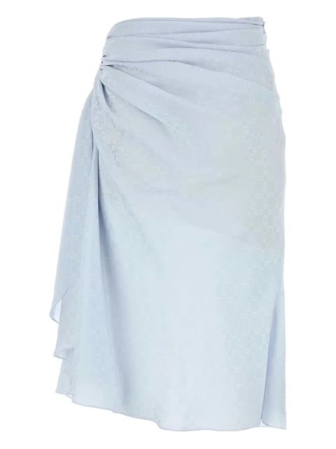 Givenchy silk midi skirt - Blue - zdjęcie produktu nr 2