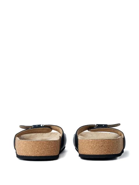 Balenciaga x Scholl flat sandals - Black