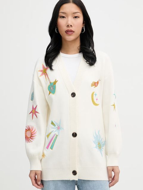 Never Fully Dressed kardigan damski z wiskozą - zdjęcie produktu nr 1