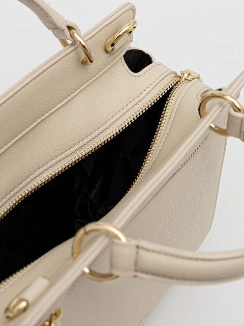 Armani Exchange torebka kolor beżowy XW001554 AF17117