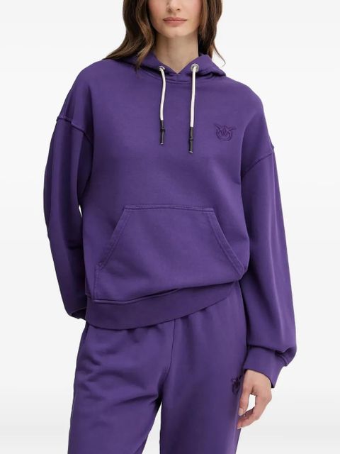 PINKO logo-detail hoodie - Purple - zdjęcie produktu nr 1