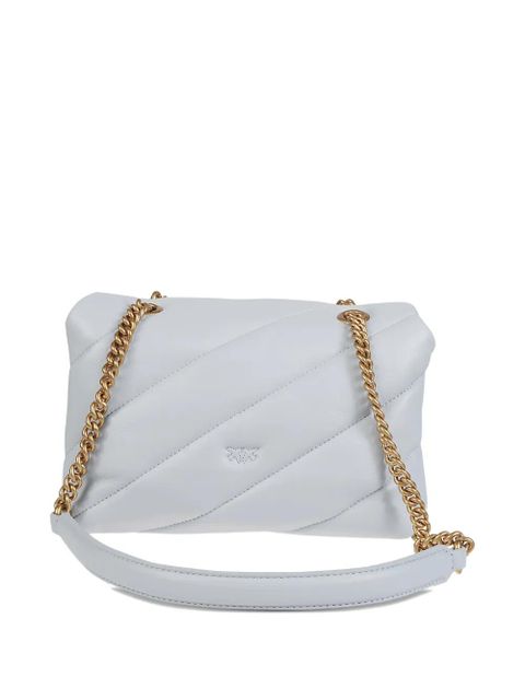 PINKO quilted bird-detail shoulder bag - Blue - zdjęcie produktu nr 2