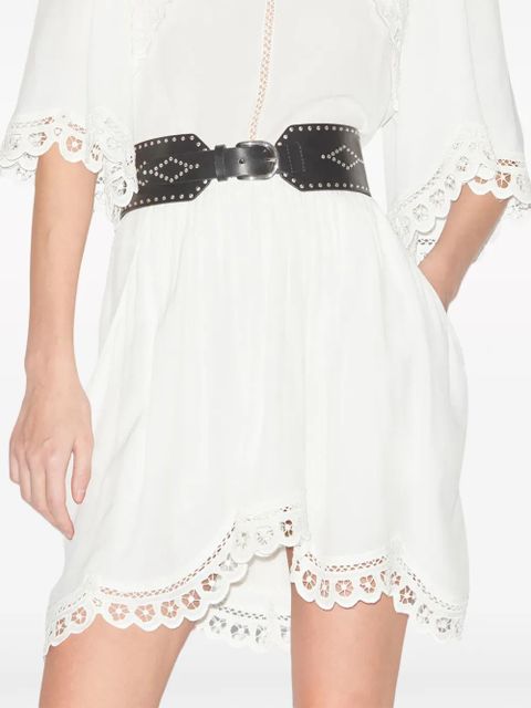 MARANT ÉTOILE Francesca mini skirt - White