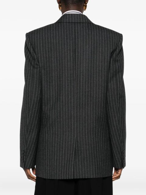 Saint Laurent double-breasted blazer - Grey - zdjęcie produktu nr 2