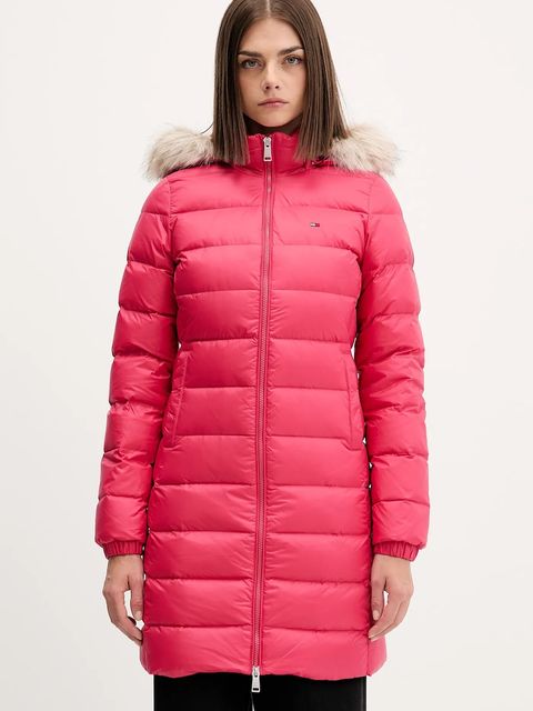 Tommy Jeans kurtka puchowa damska kolor różowy DW0DW18864 - zdjęcie produktu nr 1