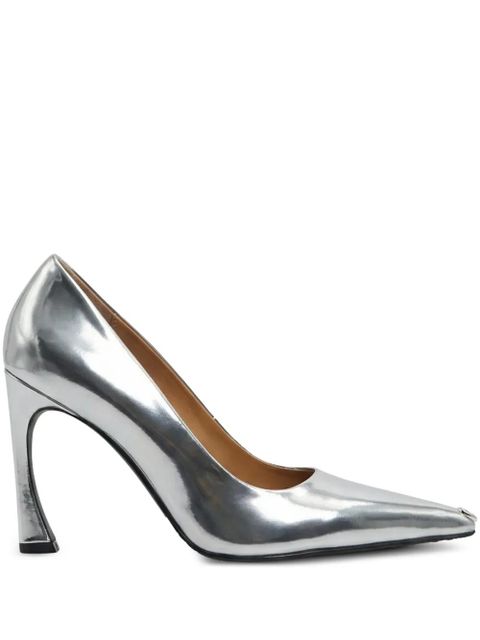 Marine Serre MS Kiss pumps - Silver - zdjęcie produktu nr 1