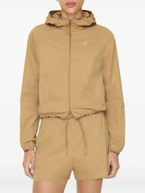 Burberry stretch nylon hooded jacket - Neutrals - zdjęcie produktu nr 2