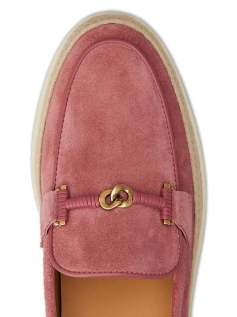 Tod's suede loafers - Pink