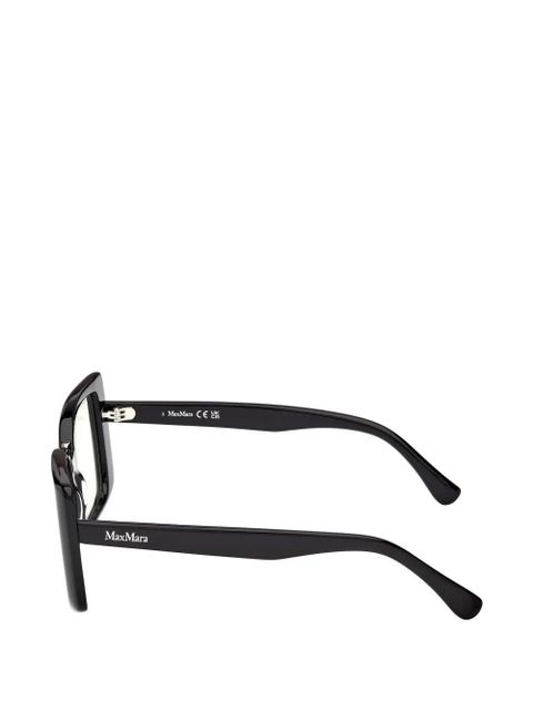 Max Mara Eyewear square-frame glasses - Black