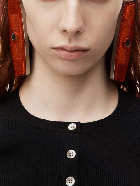 Alexander Wang ribbed-knit two-piece set - Black