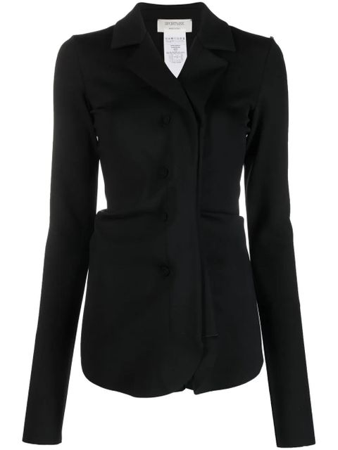 Sportmax button-fastening detail jacket - Black - zdjęcie produktu nr 1
