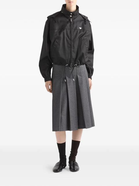 Prada hooded zip-up jacket - Black - zdjęcie produktu nr 2