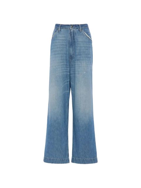 Maison Margiela wide-leg jeans - Blue - zdjęcie produktu nr 1
